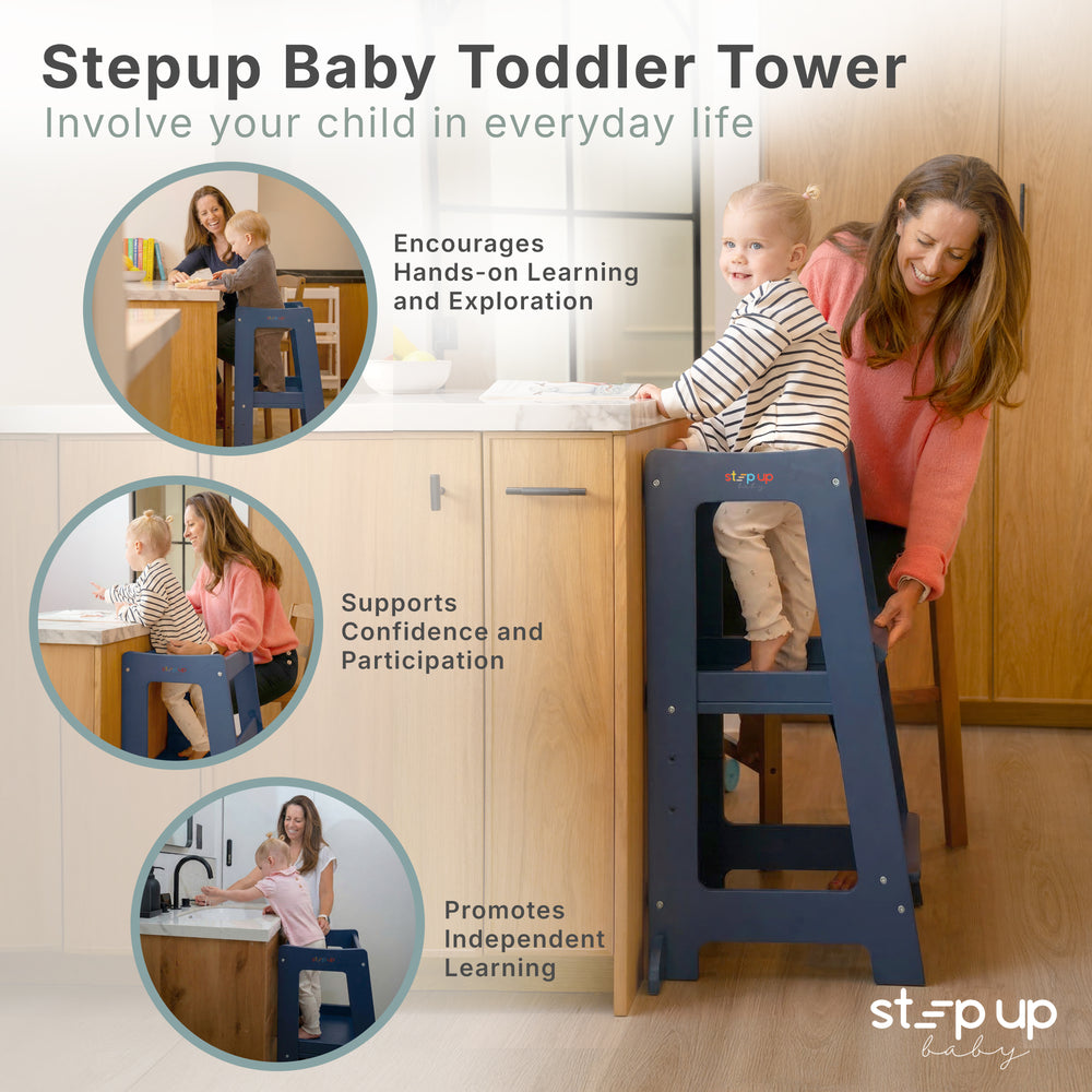 Stepup Baby® Adjustable Toddler Tower