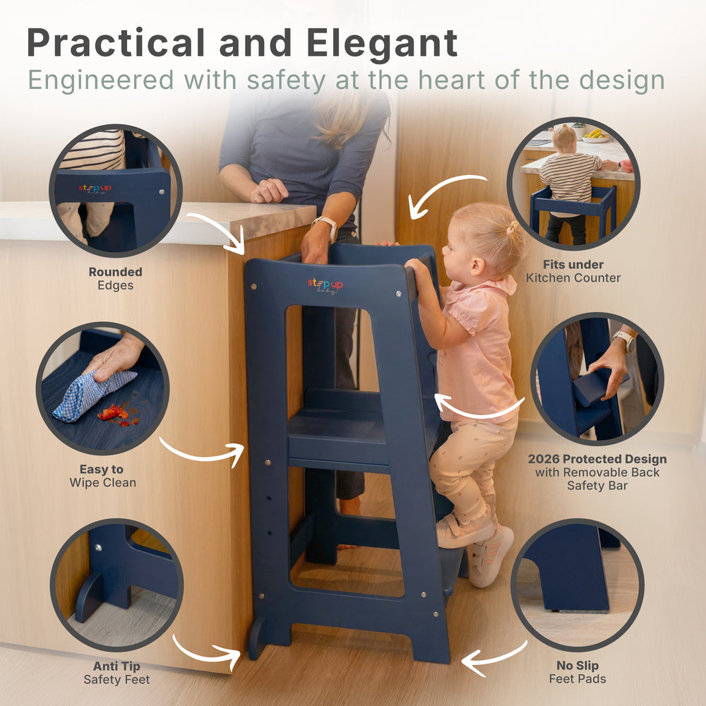 Stepup Baby® Adjustable Toddler Tower