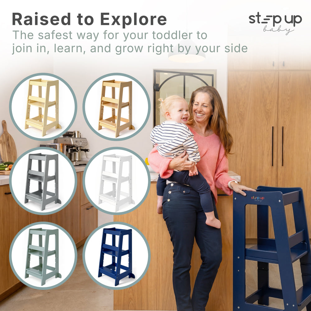 Stepup Baby® Adjustable Toddler Tower