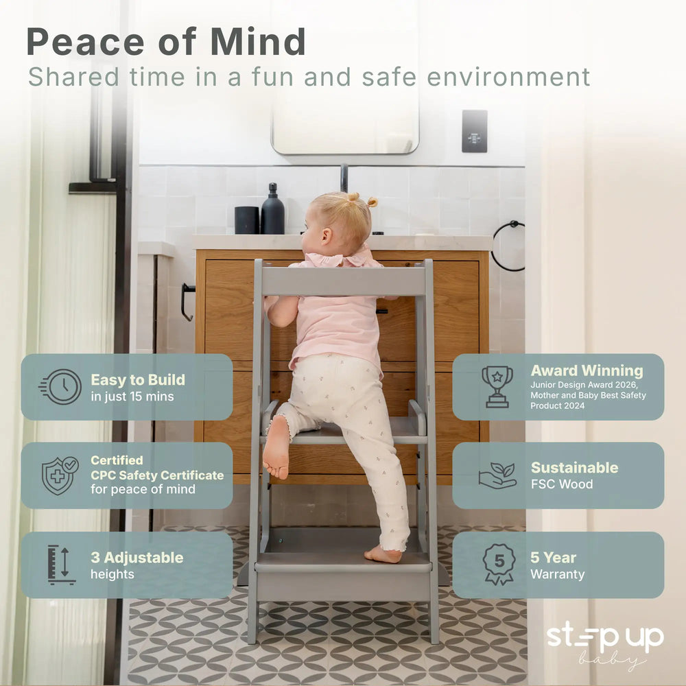 Stepup Baby® Adjustable Toddler Tower