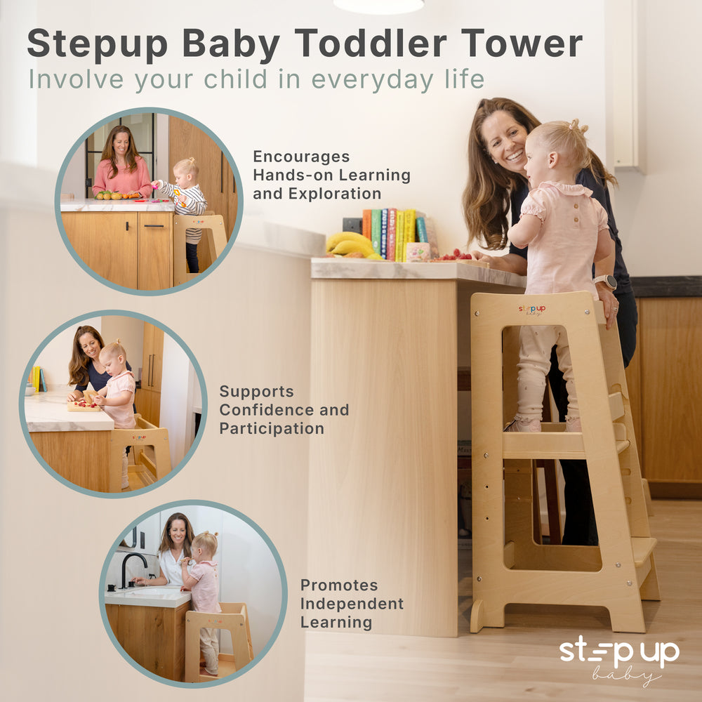 Stepup Baby® Adjustable Toddler Tower