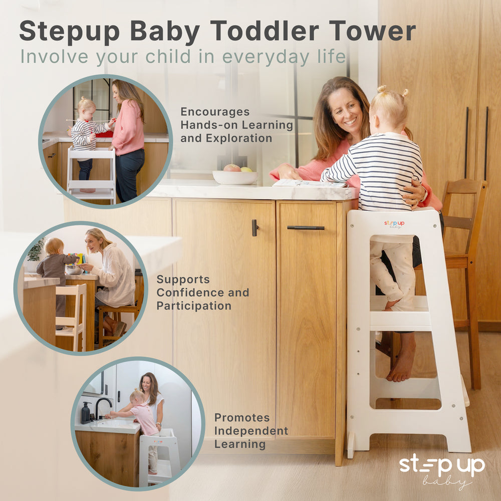 Stepup Baby® Adjustable Toddler Tower