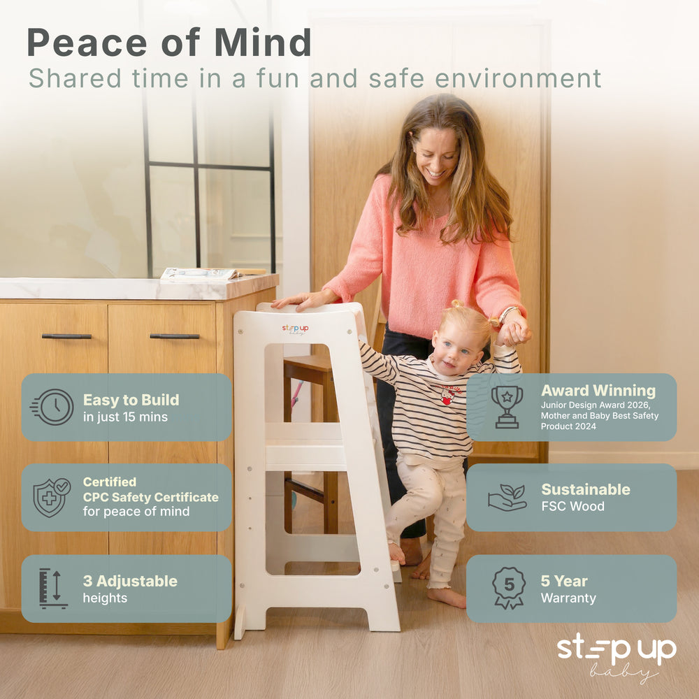 Stepup Baby® Adjustable Toddler Tower